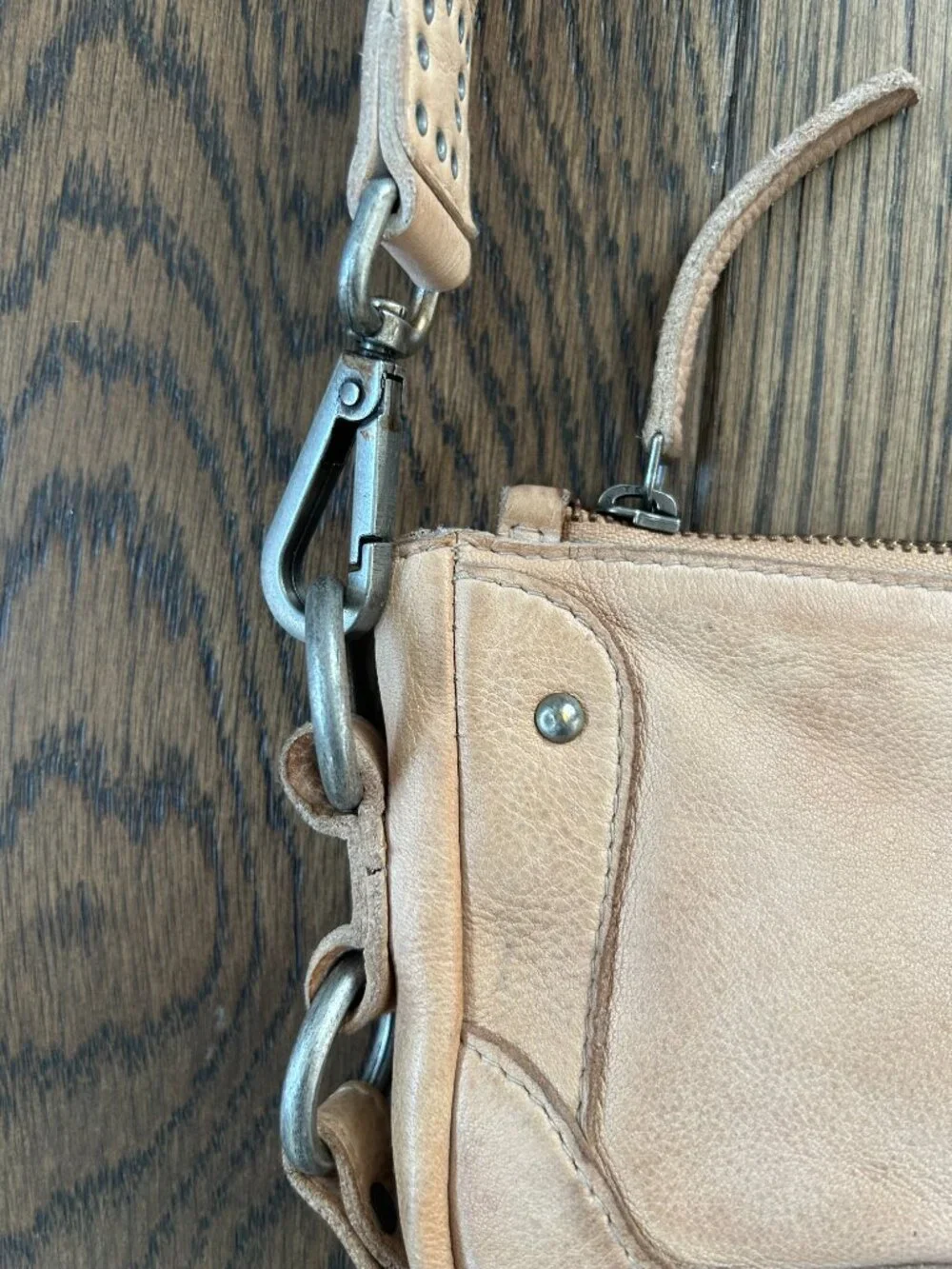 Free People Lillie Leather Shoulder Bag - COLOR NOT YET AVAILABLE - Picture 2 of 7